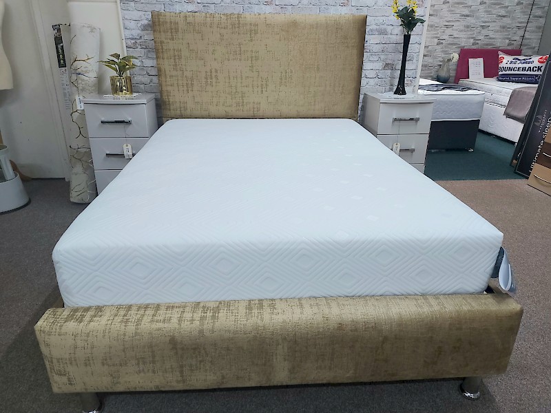 Charlotte bedframe and Waterfall mattress