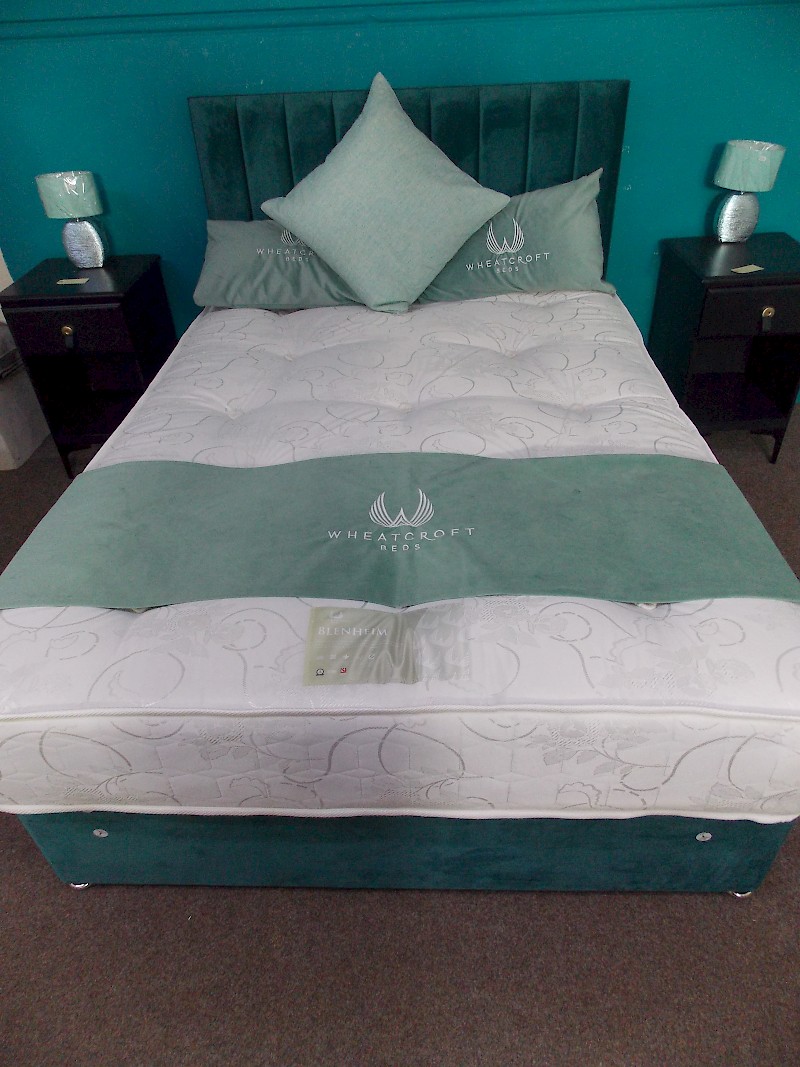 Wheatcroft Blenheim Double Divan Bed Set