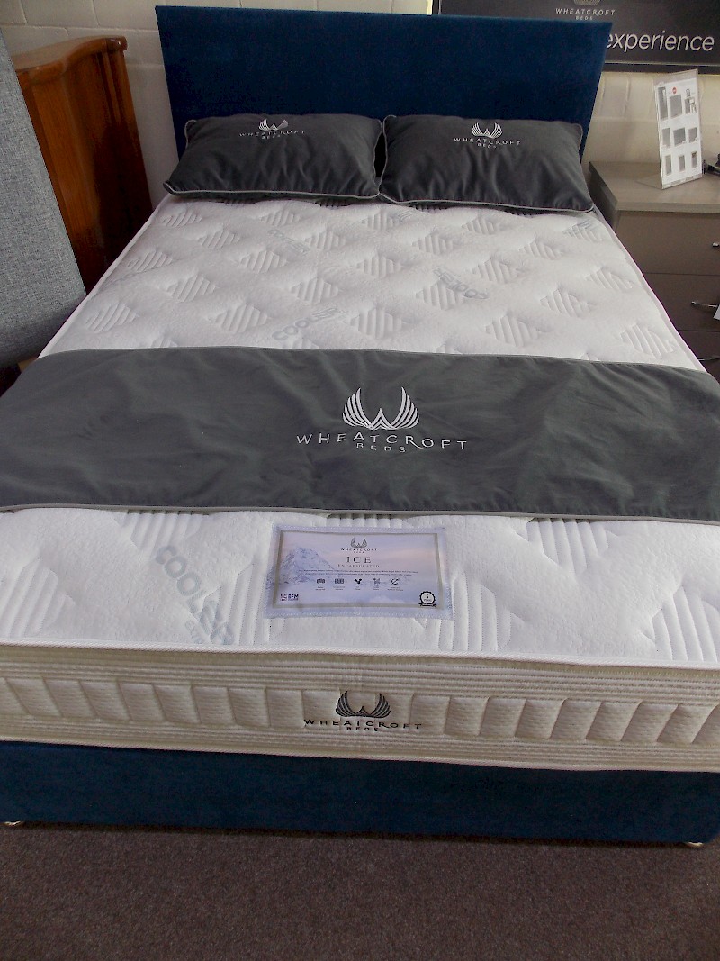 Wheatcroft Ice Double Mattress and Base Divan Set