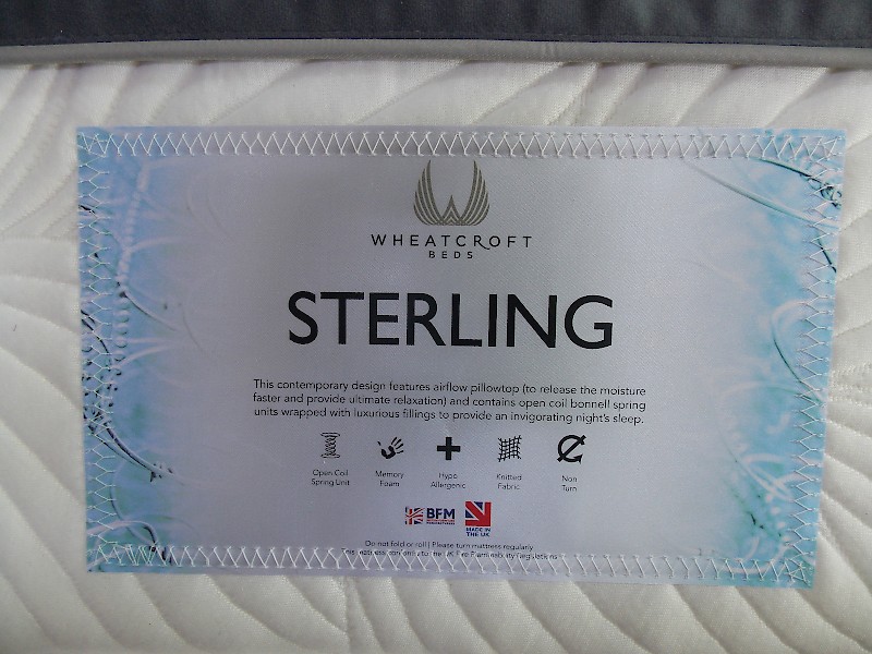 Wheatcroft Sterling Mattress and Base available all sizes.