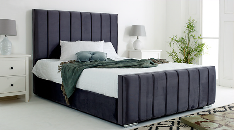 The Coral Luxury Bed Frame and Headboard
