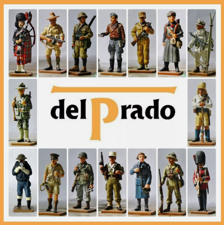 Del Prado Selection of Hand Painted Die-Cast Figures