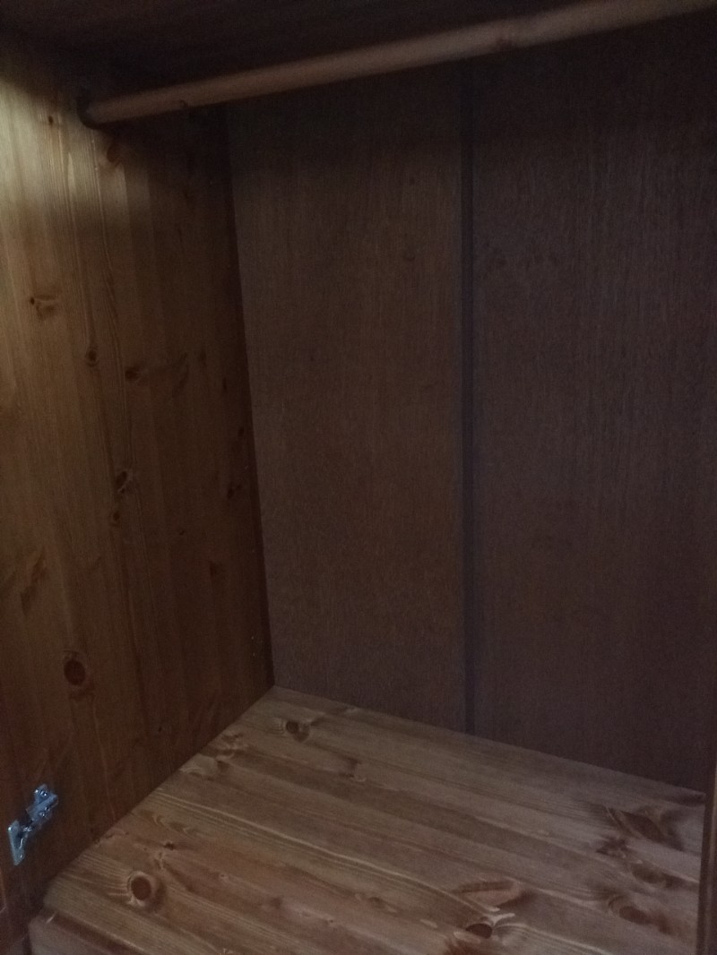 Combination 2 Door 4 Drawer Pine Robe