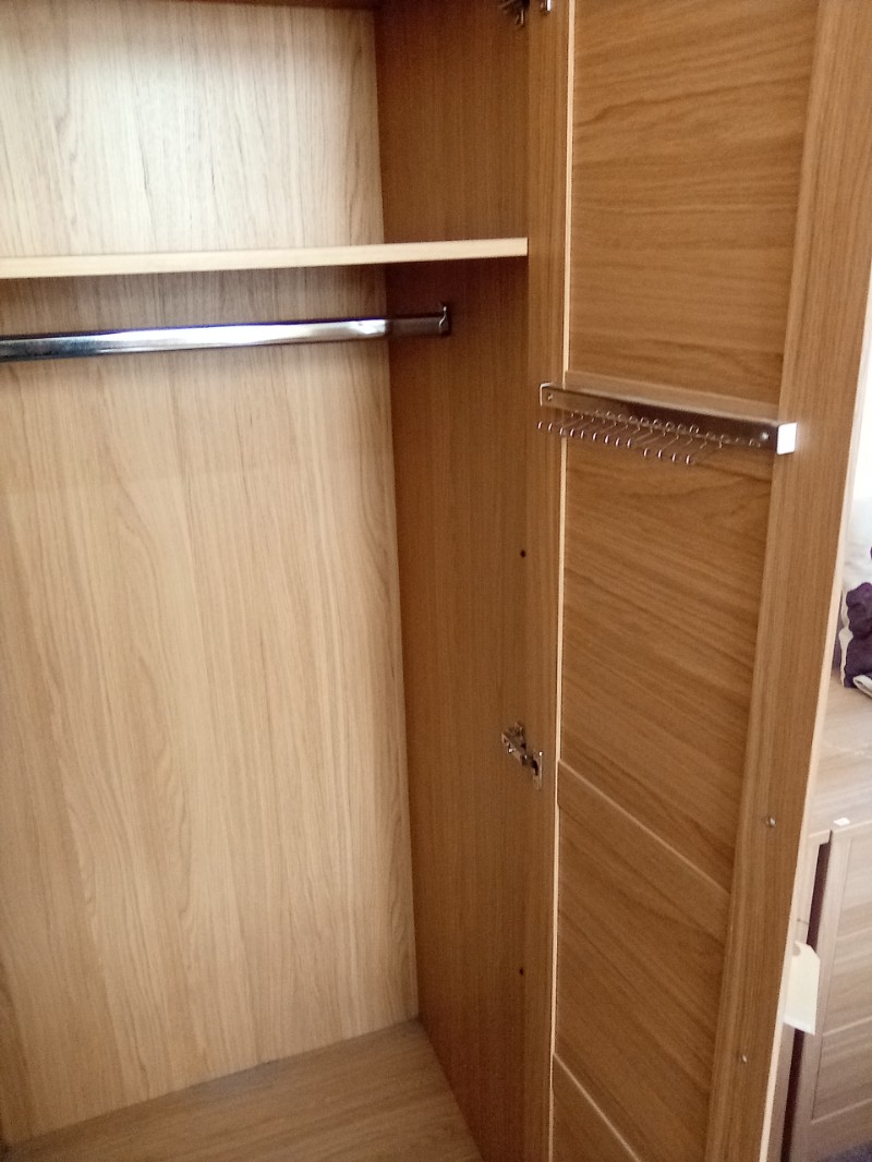 2 Door Robe in Oak Finish
